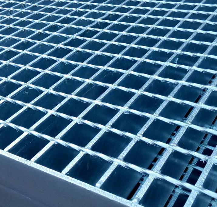 對插80*80鋼格栅闆|雙面拉筋焊接鋼格栅闆404/40/100|穿孔鋼格栅闆505
